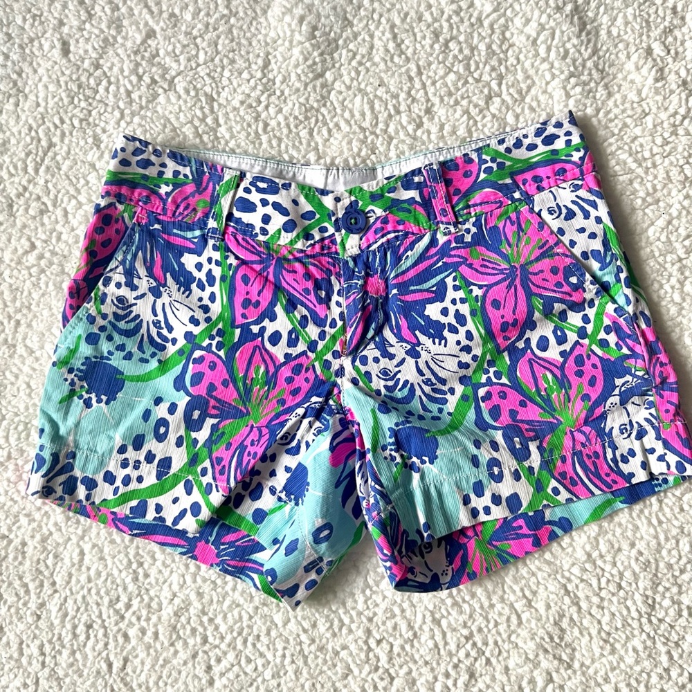 Lilly Pulitzer The Callahan Short 💙🩷💚